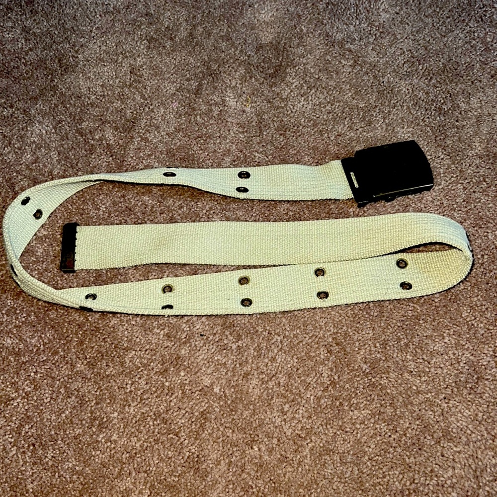 Girls size small brown belt